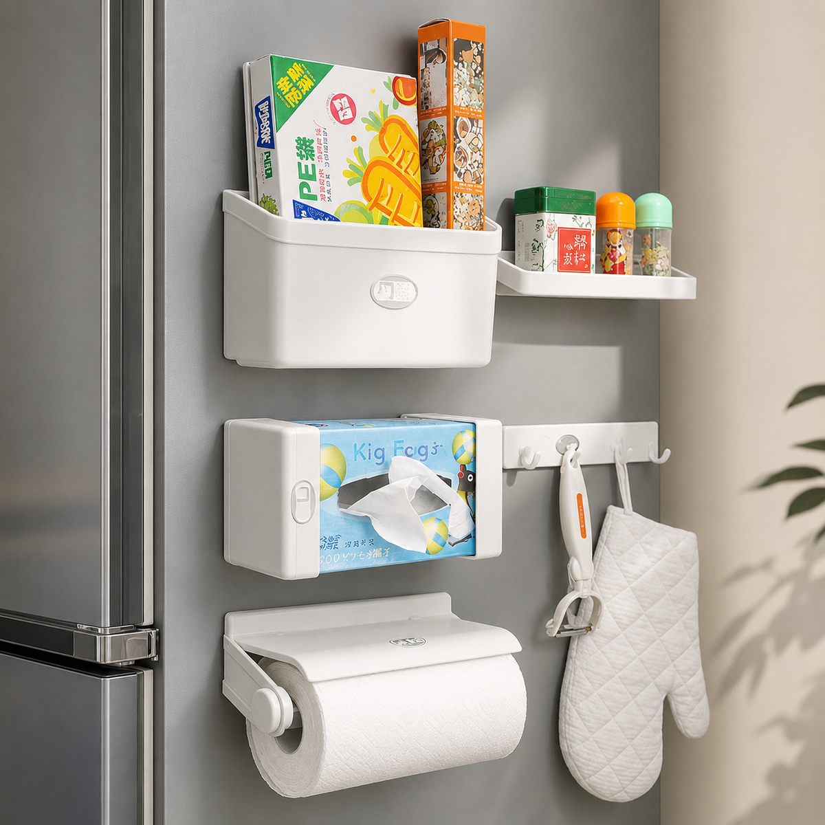 Organizador De Nevera Magnetico